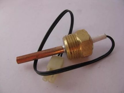 Temperatursensor im Heizsystem
