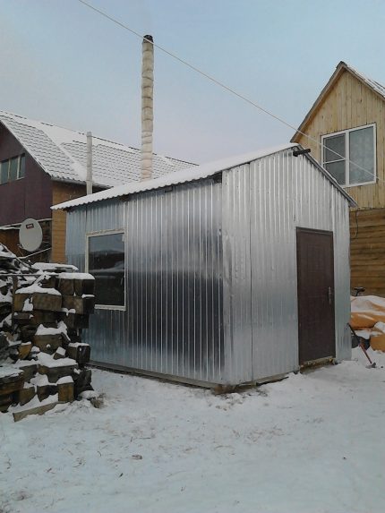 Отделно стояща газова котелна