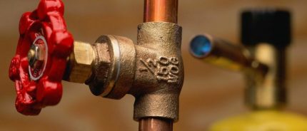 Спирателен газов вентил