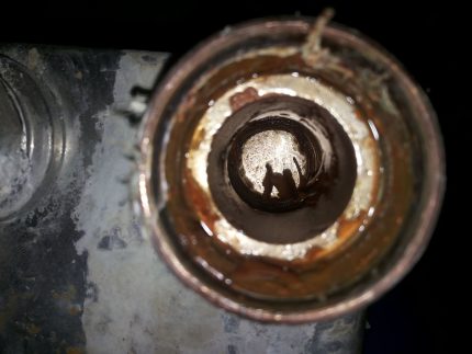 Замърсяване във вторичния обменник