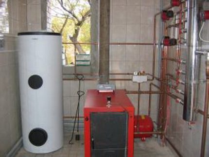 Оборудване на газовата котелна Оборудване на газовата котелна