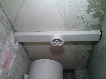 Изпускател над тавана