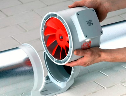 Kanálový ventilátor pre vzduchovody Kanálový ventilátor pre vzduchovody