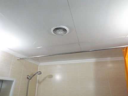 Принудителна вентилация в банята Принудителна вентилация в банята