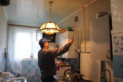 Използване на оборудване за почистване