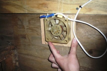 Einfachste mechanische Lüftung