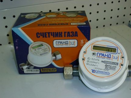 Проверка на газовия брояч
