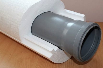 Черупка за тръби от пенопласт