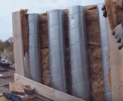 Изолация на вентилационната кутия с минерална вата