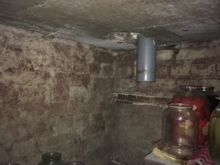 Entfernung überschüssiger Feuchtigkeit aus dem Keller