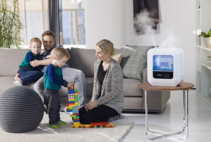 Luftbefeuchter für eine große Familie
