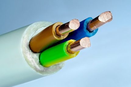 Кабел ВВГ с пластикат Кабел ВВГ с пластикат