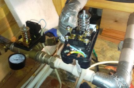 Свързване на окабеляването 220 V Свързване на окабеляването 220 V